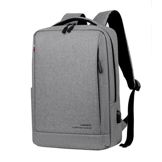 OUMANTU 9003 Business Laptop Bag Oxford Cloth Large Capacity Backpack with External USB Port, OUMANTU 9003