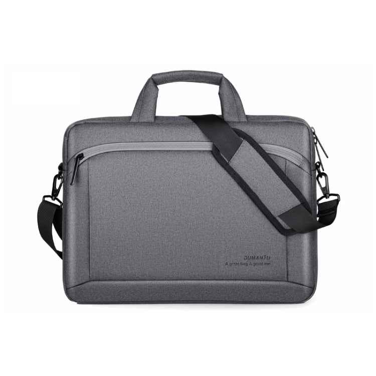 OUMANTU 030 Portable 15 inch Laptop Bag Leather Handbag Business Briefcase