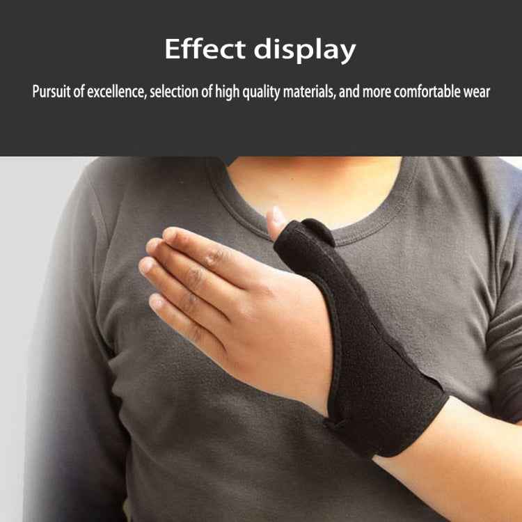Spring Steel Thumb Wrist Sprain Protector Sports Finger Protective Case