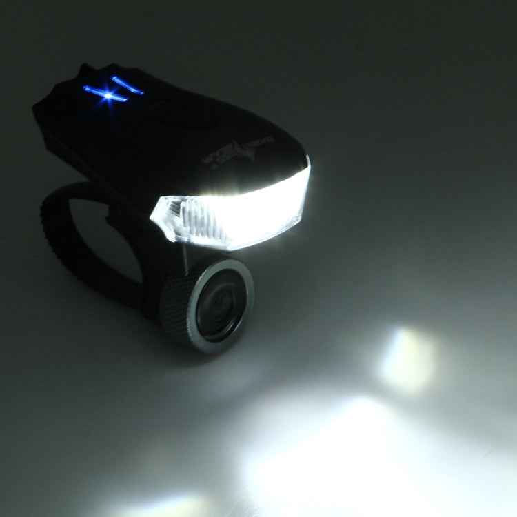 Waterproof USB Rechargeable 5 Modes Yellow & White Light 400LM COB LED Bike Taillight