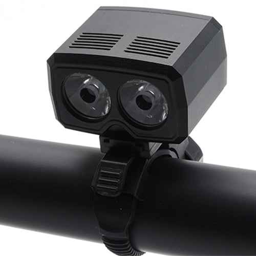 Y15 2 x CREE XPG2 500LM USB Charging LED Bike Headlight Front Lamp with 5 Modes