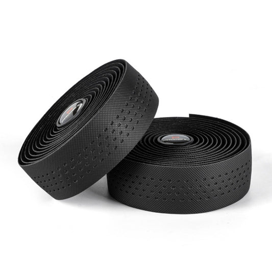 PROMEND GR-082 1 Pair Two-color Antiskid Bicycle Grips Tape, 215x3cm Black, 215x3cm Black+Green, 215x3cm Black Blue, 215x3cm Black White