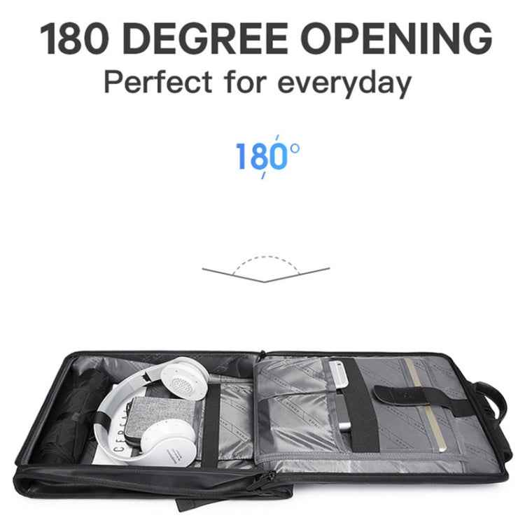 Bange BG-7252 Men Square Waterproof Laptop Backpack, Size: 39.5 x 29.5 x 8cm