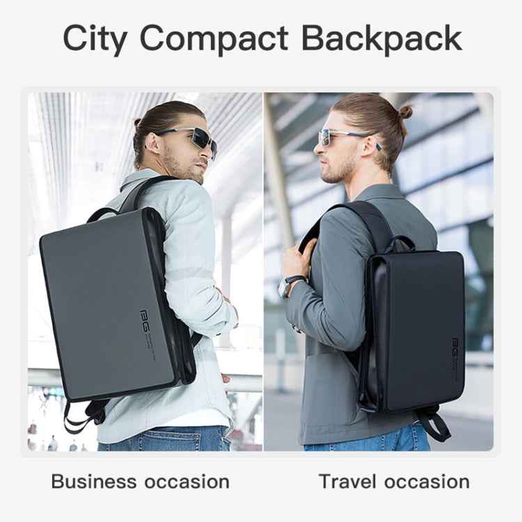 Bange BG-7252 Men Square Waterproof Laptop Backpack, Size: 39.5 x 29.5 x 8cm