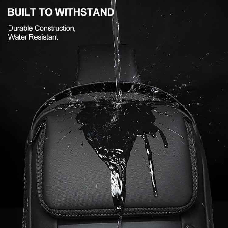 Bange BG-7258 Men Oxford Cloth Waterproof Crossbody Chest Bag with USB Port, Size: 35 x 21 x 12cm