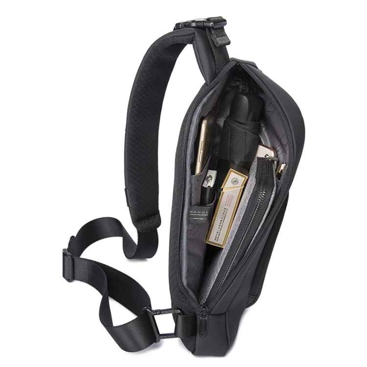 Bange BG-7312 Men Microfiber Leather Crossbody Chest Bag, Size: 35 x 16 x 4cm