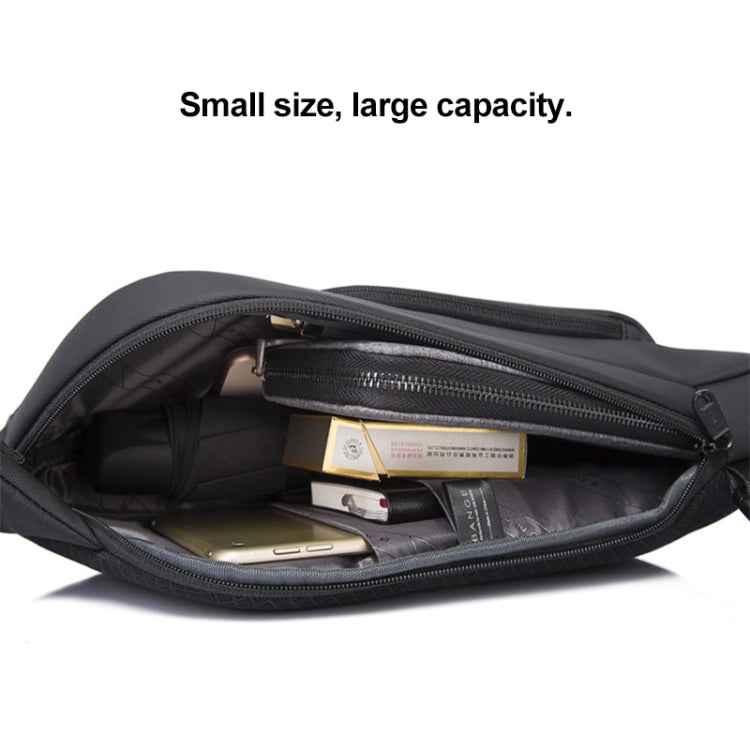 Bange BG-7312 Men Microfiber Leather Crossbody Chest Bag, Size: 35 x 16 x 4cm