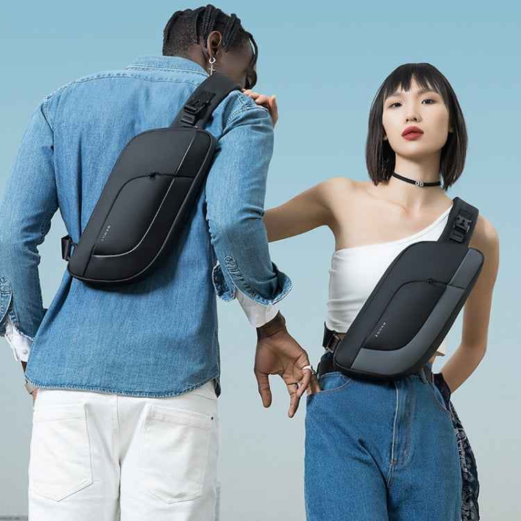Bange BG-7312 Men Microfiber Leather Crossbody Chest Bag, Size: 35 x 16 x 4cm