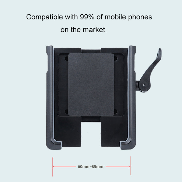 Rotatable PVC Motorcycle Bicycle Handlebar Mount Mobile Phone Holder, Handlebar Holder A