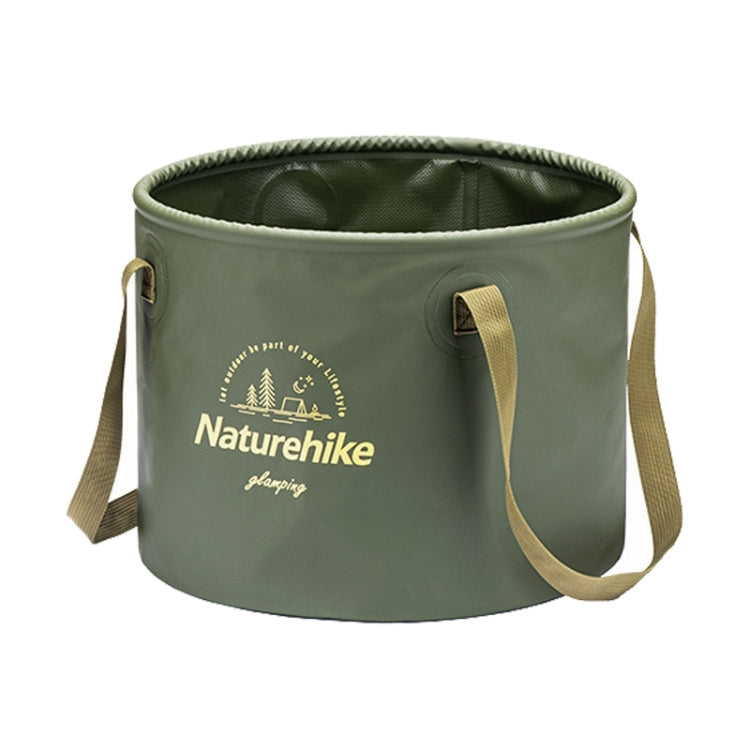 Naturehike NH20SJ040 20L PVC Outdoor Camping Foldable Water Storage Bucket, 20L