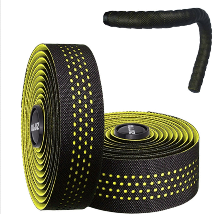 ZTTO Road Bike Handle Bar Tape Non-slip Anti-Vibration PU Leather Breathable Wear-resisting