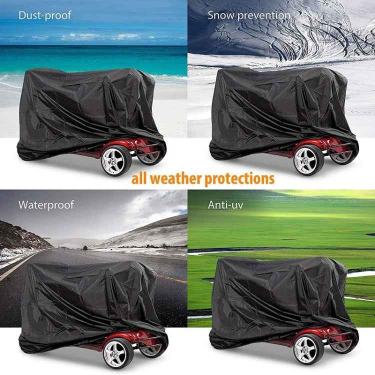 Electric Scooter Dustproof and Anti-ultraviolet Protective Cover,Size: 170x61x117cm