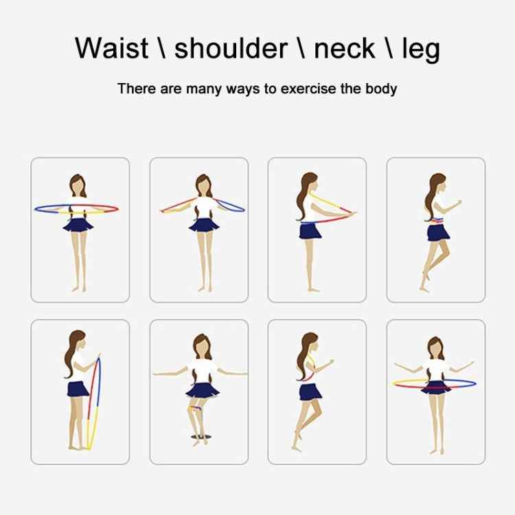 Adult Slimming Circle Waist Trimmer Workout Fitness Exercise Coil Flexible Soft Spring Fitness Circles, 1.55kg / 55cm