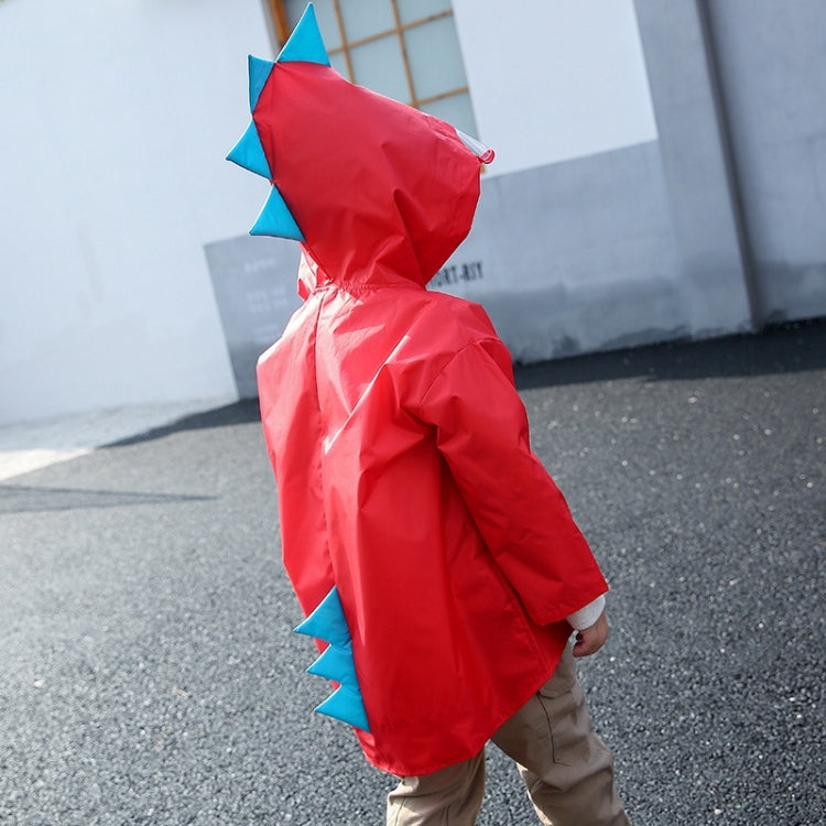Cartoon Dinosaur Children Fashion Raincoat Size: M, Size: M