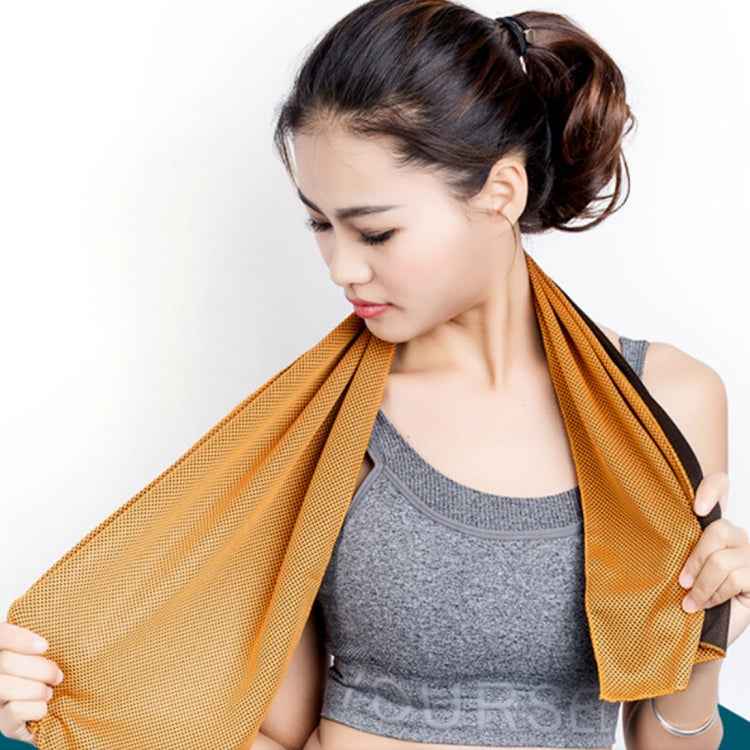 2 PCS Microfiber Fabric Gym Sports Towel Enduring Ice Towel, Size: 30*100cm