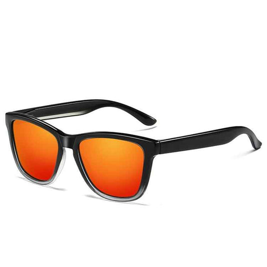 Unisex Retro Fashion Plastic Frame UV400 Polarized Sunglasses