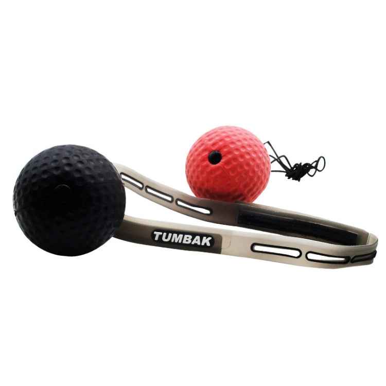 BONSEM Head-mounted PU Leather Fight Club Training Adults Boxing Elastic Ball