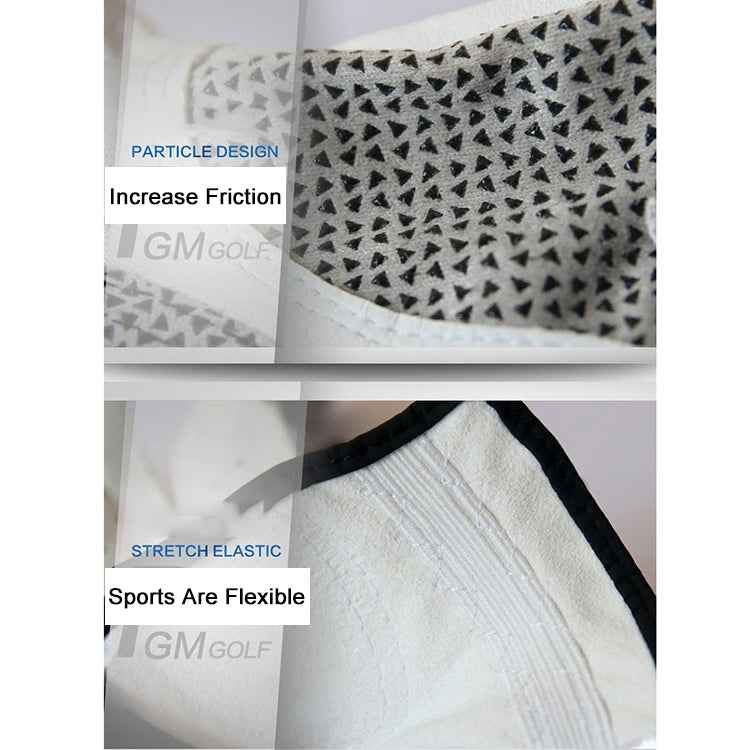 PGM Right Hand Sheepskin Anti-slip Particle Golf Men Gloves, Size: 24#