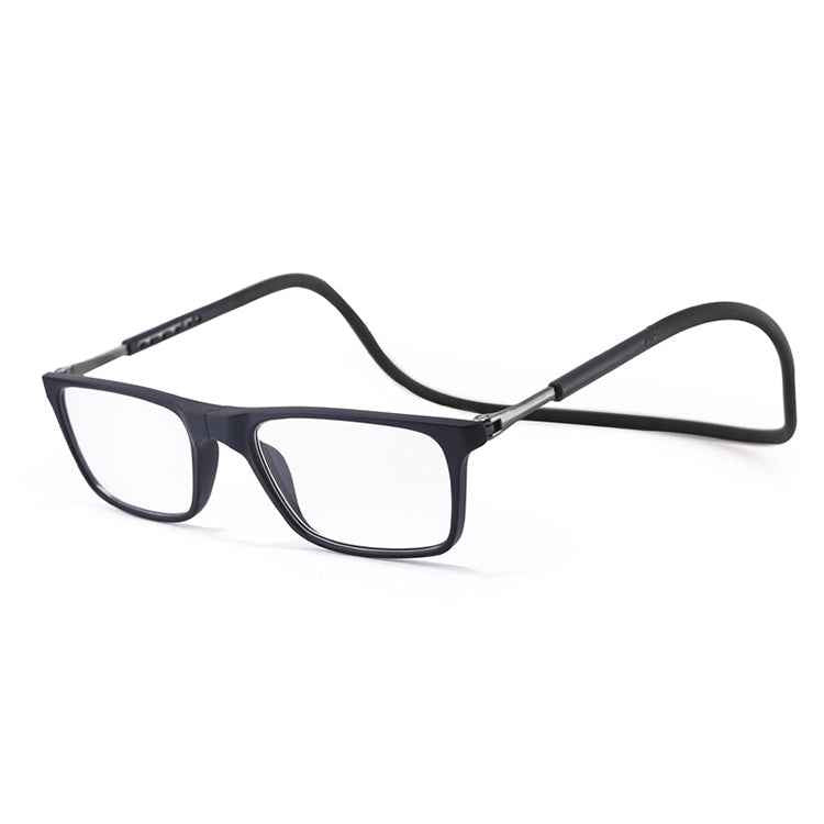 Anti Blue-ray Adjustable Neckband Magnetic Connecting Presbyopic Glasses, +3.00D