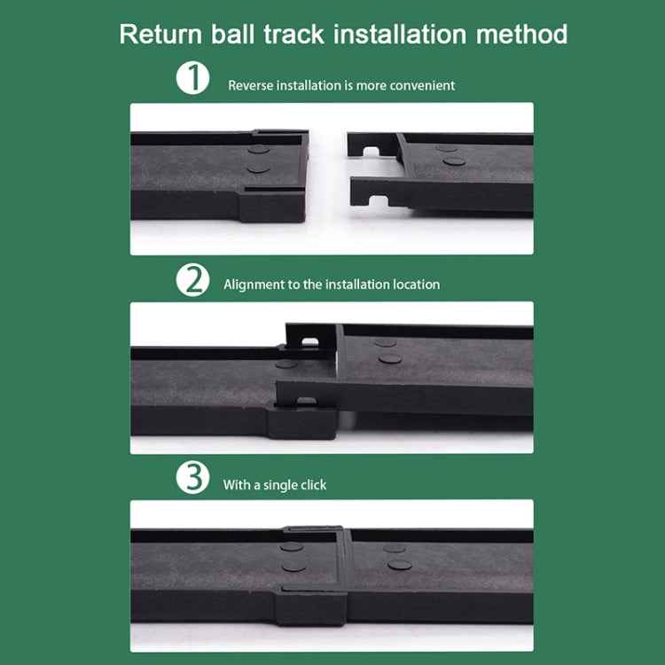 PGM Golf Mini Putting Mat Push Rod Trainer 2.5m, with Auto Ball Return Fairway