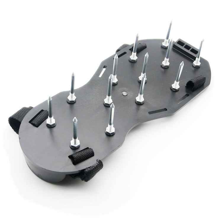 Garden Lawn Garden Tools Grass Ripper Spiked Shoes with 4 Plastic Buckles