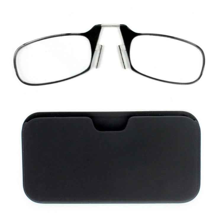 Ultra Thin High-definition Nose Resting Card Style Portable Presbyopic Hypermetropic Reading Glasses, +1.50D