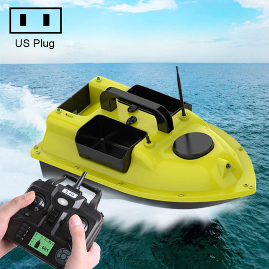 D18B GPS Outdoor Double Motors Fishing Bait Boat with 3 Bait Containers , US Plug, D18B GPS (US Plug), D18B GPS (EU Plug)