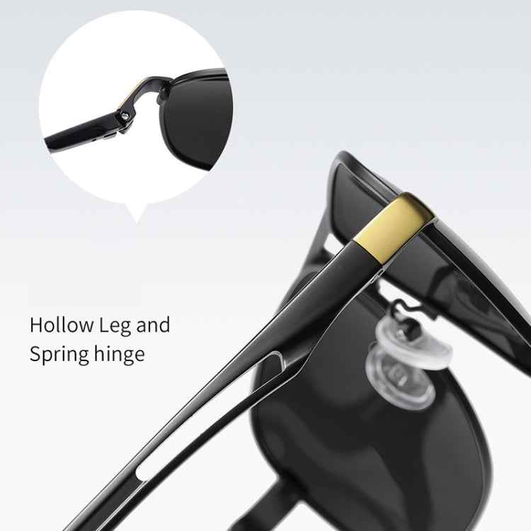 Men Fashion UV400 Aluminium-magnesium Alloy Frame Polarized Sunglasses