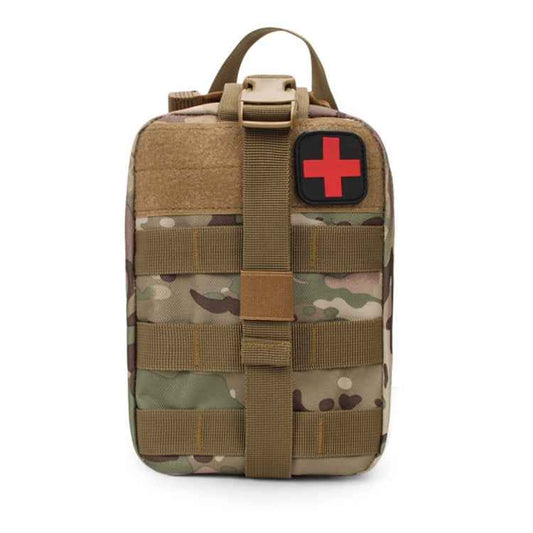 Waterproof Oxford Cloth + Nylon Outdoor Travel Portable First Aid Kit