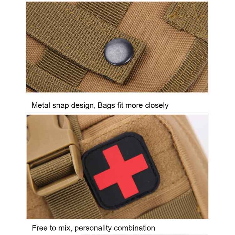 Waterproof Oxford Cloth + Nylon Outdoor Travel Portable First Aid Kit