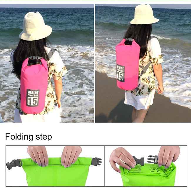Outdoor Waterproof Dry Dual Shoulder Strap Bag Dry Sack, Capacity: 30L