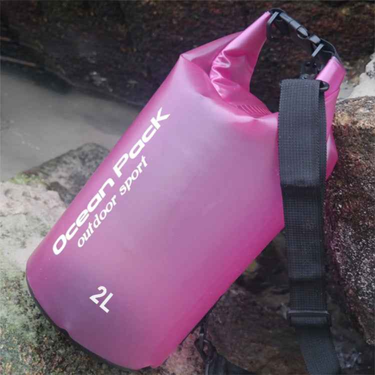 Outdoor Waterproof Dry Bag Dry Sack PVC Barrel Bag, Capacity: 2L