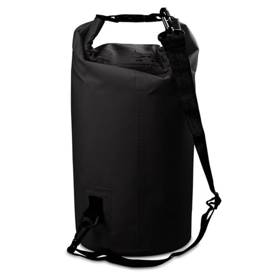 Outdoor Waterproof Single Shoulder Bag Dry Sack PVC Barrel Bag, Capacity: 5L, Capacity: 5L (Black), Capacity: 5L (Dark Blue), Capacity: 5L (Orange), Capacity: 5L (Pink), Capacity: 5L (Green), Capacity: 5L (Sky Blue), Capacity: 5L (Yellow)