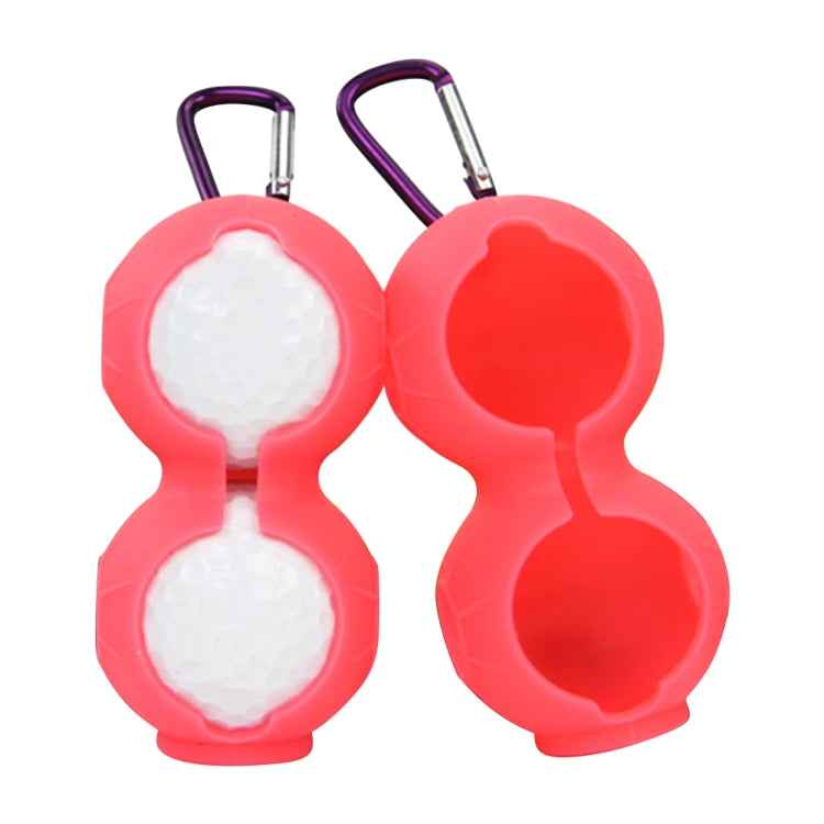 2 PCS Golf Silicone Double-ball Protective Sleeve