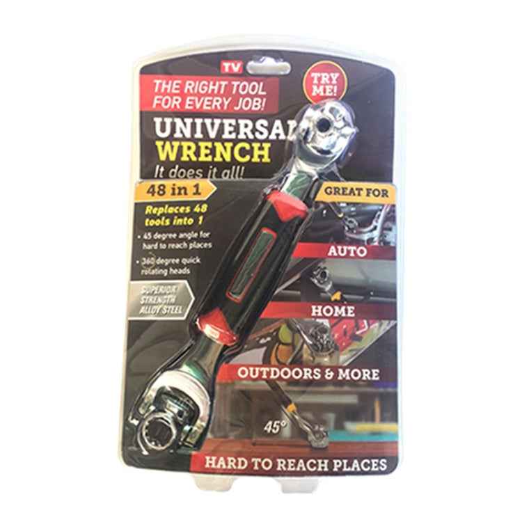 Multifunctional 48 in 1 Socket Wrench Hardware Tool, Random Color Delivery