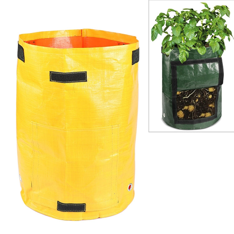 7 Gallons Potato Planting PE Bags Vegetable Planting Grow Bags Farm Garden Supplies, Size: 30cm x 35cm, 30cm x 35cm