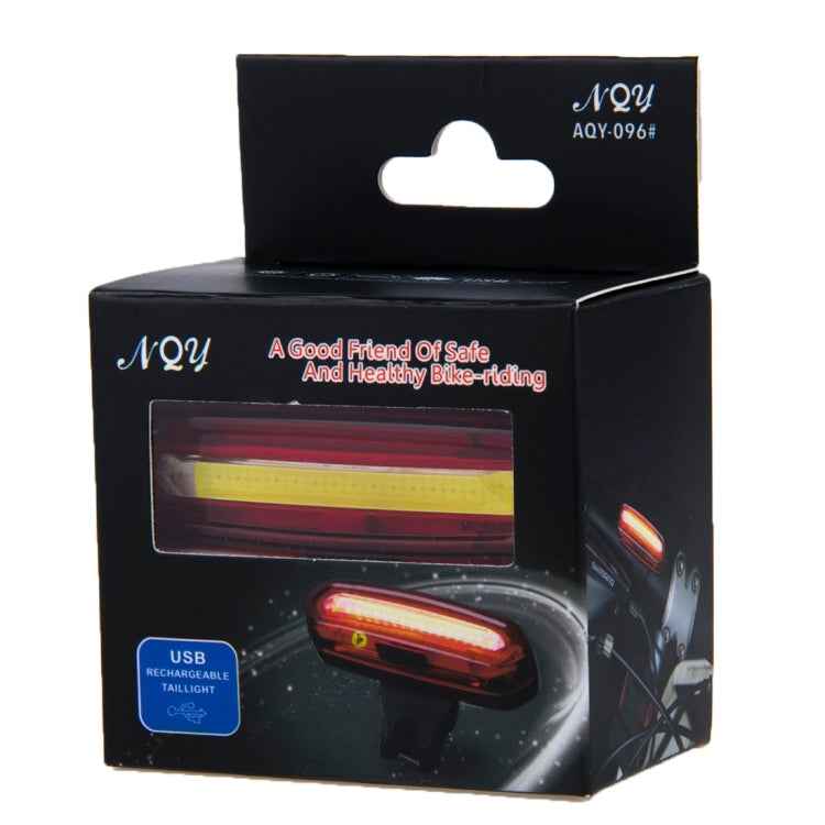AQY-096 IPX4 Detachable USB Rechargeable Dual Color LED Bike Taillight