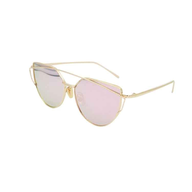Unisex Fashion Color Film UV400 Reflective Sunglasses