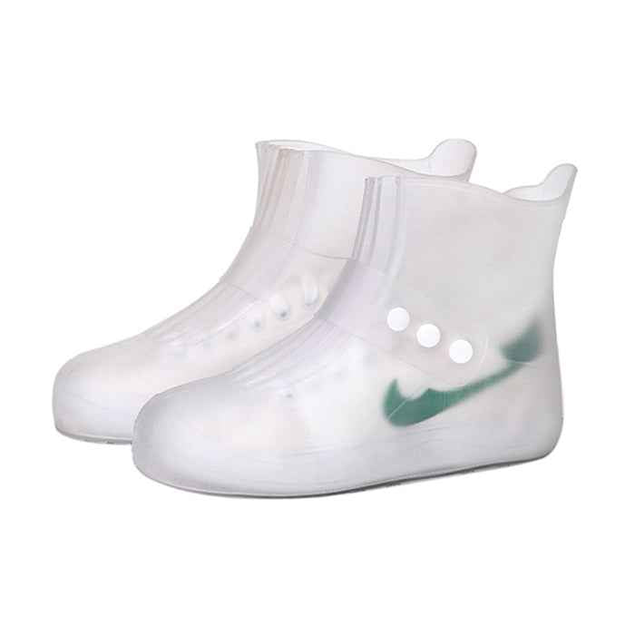Fashion Integrated PVC Waterproof  Non-slip Shoe Cover with Thickened Soles Size: 36-37