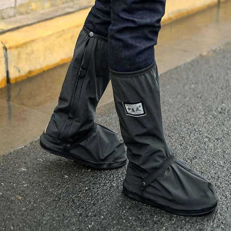 Outdoor High Tube Rainproof Snowproof Thickened Rain Shoes Size: S