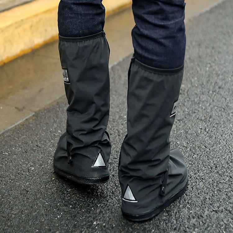 Outdoor High Tube Rainproof Snowproof Thickened Rain Shoes Size: S