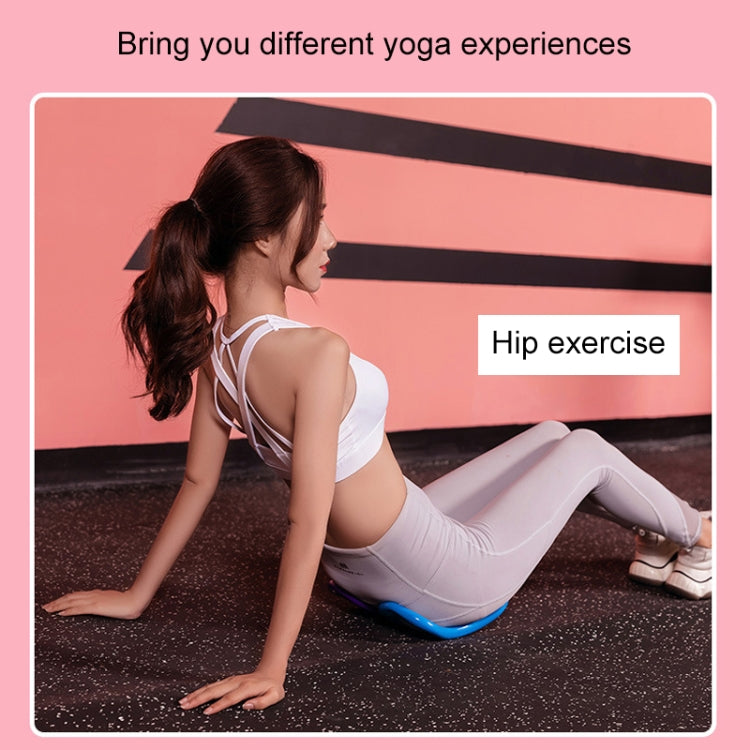 PP Double Massage Point Yoga Circle Fascia Stretching Ring Pilates Resistance Ring, Grass Green, Light Pink, Purple, Sky Blue, Yellow, Dark Blue, Pink, Green