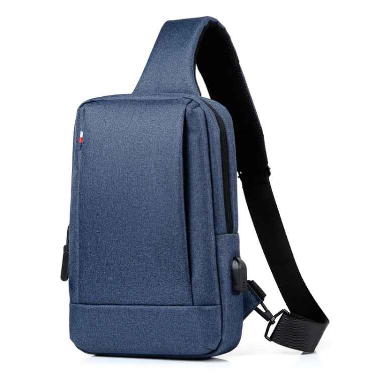 OUMANTU 903 Oxford Cloth Chest Bag Business Casual One-shoulder Crossbody Bag