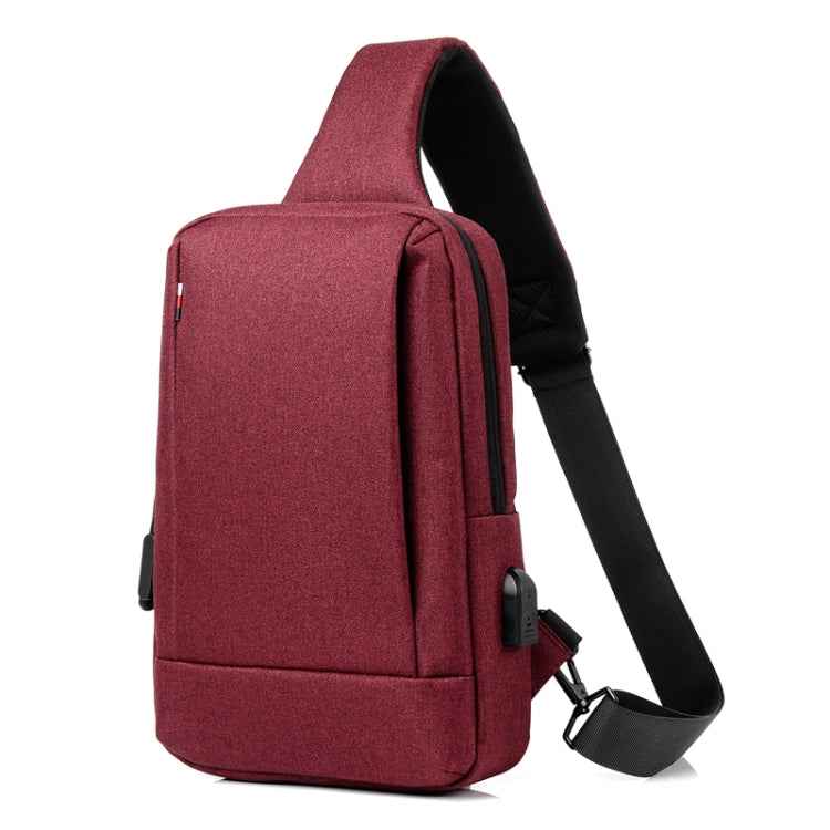 OUMANTU 903 Oxford Cloth Chest Bag Business Casual One-shoulder Crossbody Bag
