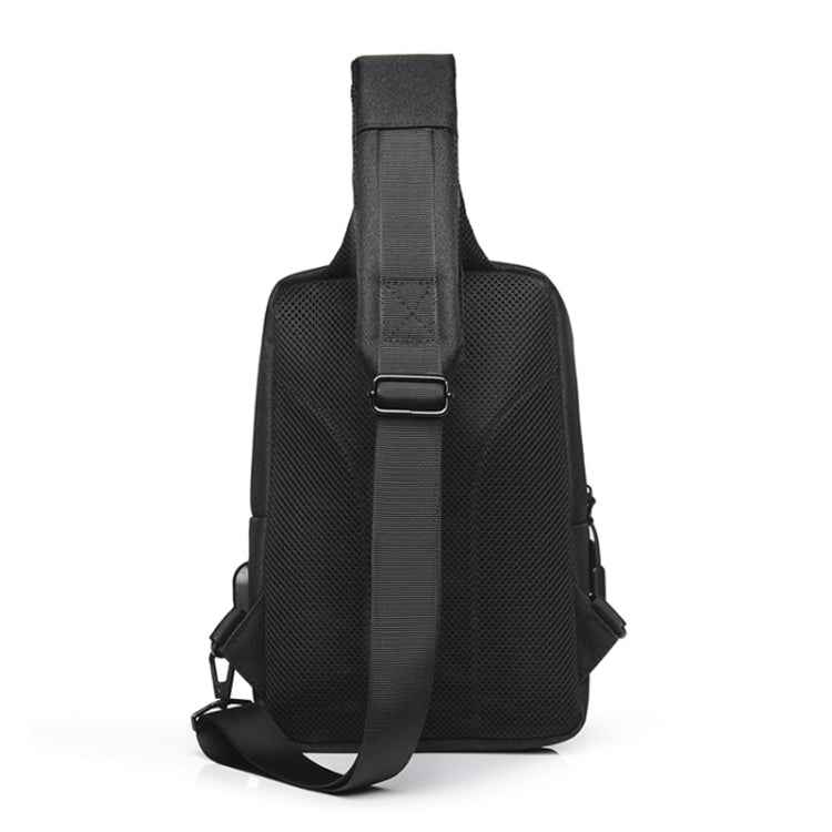 OUMANTU 903 Oxford Cloth Chest Bag Business Casual One-shoulder Crossbody Bag