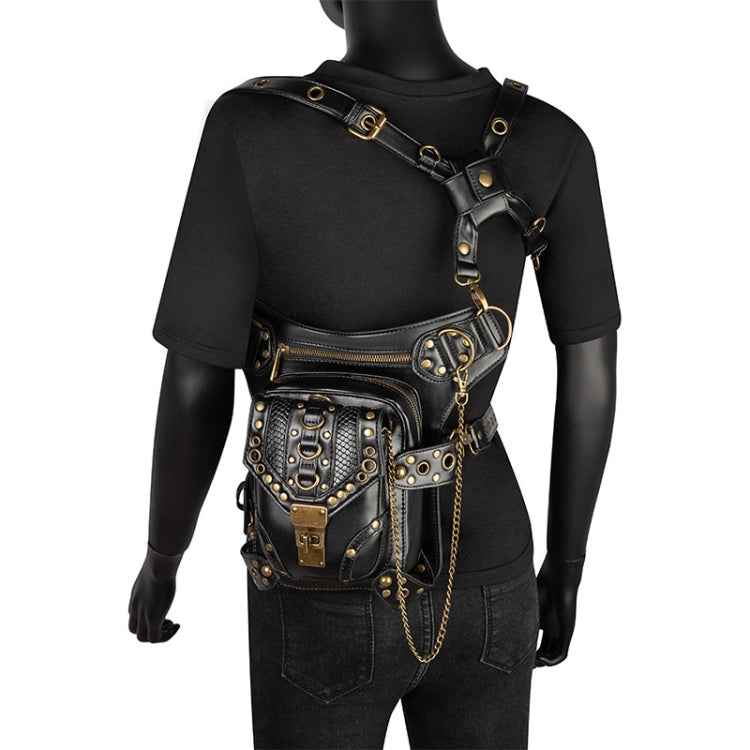 HG043 Retro One-shoulder Bag Cross-body Bag Waist Bag for Ladies, Size: 34 x 30cm