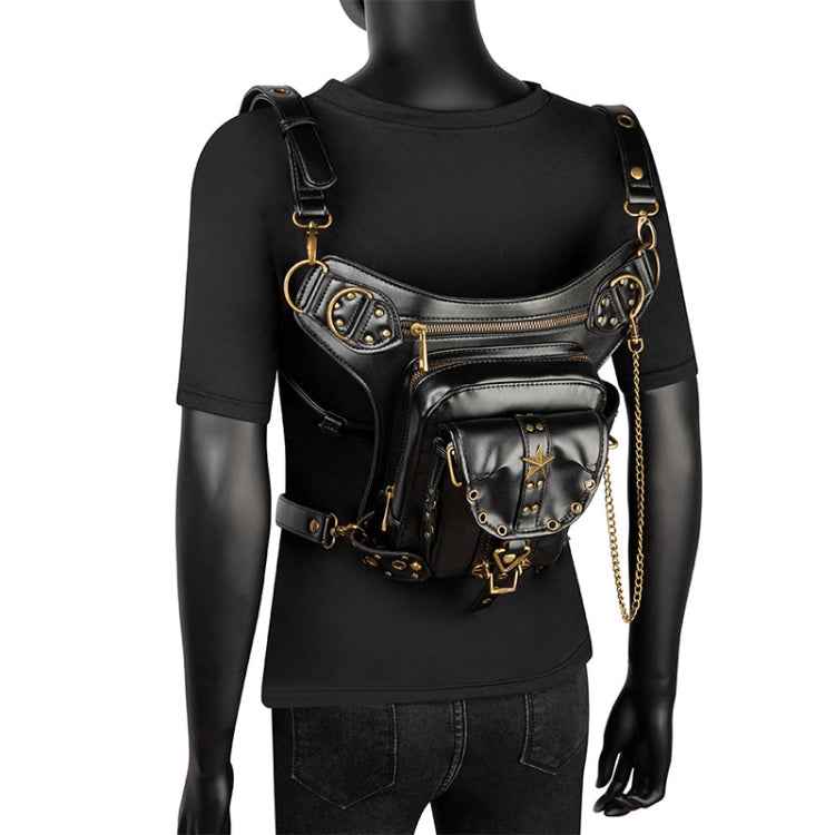 HG062 Star Decoration One-shoulder Bag Cross-body Bag Waist Bag for Ladies, Size: 34 x 30cm