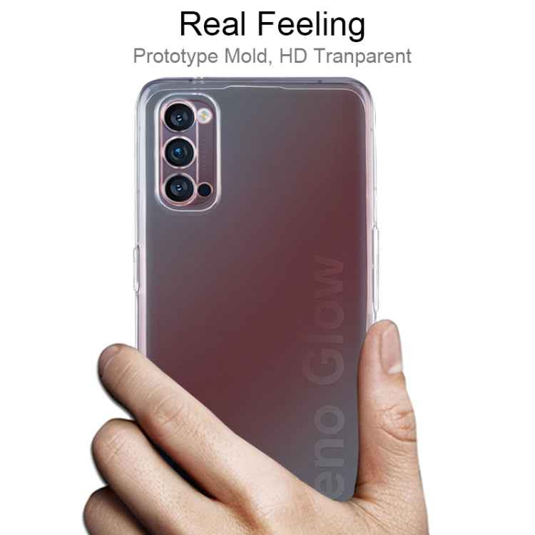 For OPPO Reno 4 5G 0.75mm Ultra-Thin Transparent TPU Protective Case