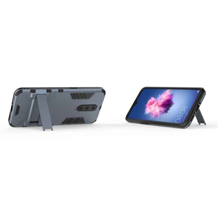 Shockproof PC + TPU  Case for OPPO R17 Pro, with Holder