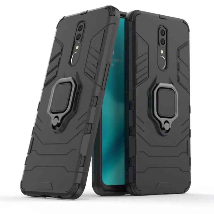 Shockproof PC + TPU Case with Magnetic Ring Holder for OPPO F11 / A9